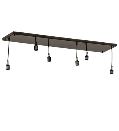 6 Light 13" Wide Multi Light Pendant