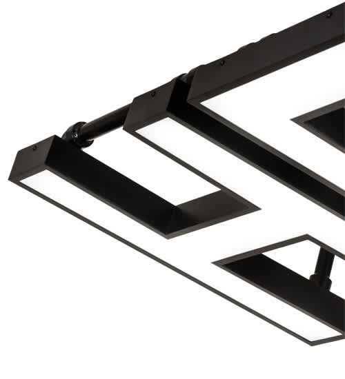 Personalized 81" Wide LED Semi-Flush Ceiling Fixture