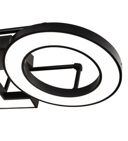 Personalized 81" Wide LED Semi-Flush Ceiling Fixture