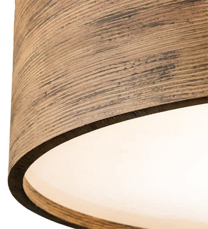 Cilindro 4 Light 32" Wide Flush Mount Drum Ceiling Fixture