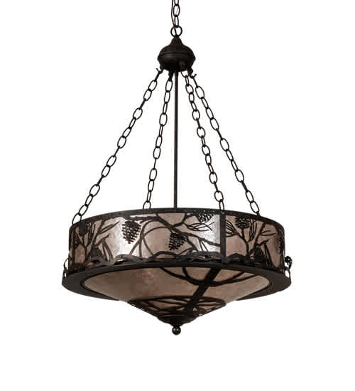 4 Light 24" Wide Pendant