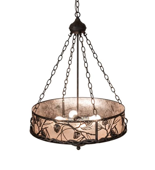 4 Light 24" Wide Pendant