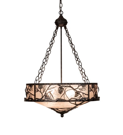 4 Light 24" Wide Pendant