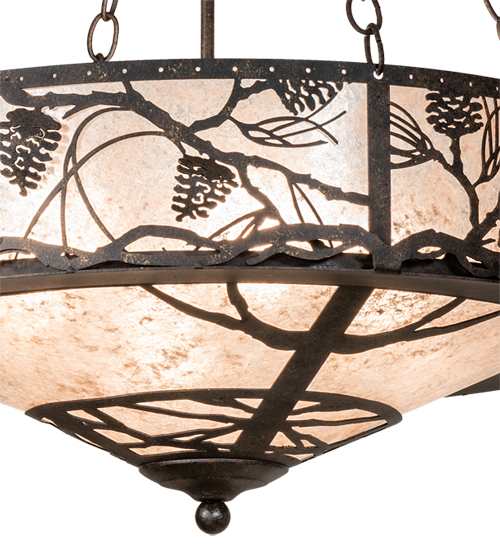 4 Light 24" Wide Pendant