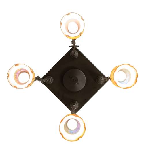 4 Light 21" Wide Multi Light Pendant