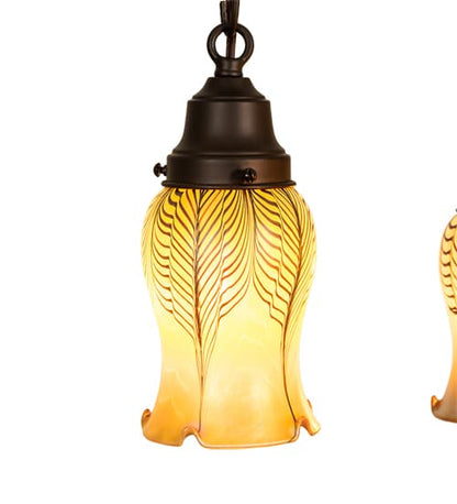 4 Light 21" Wide Multi Light Pendant