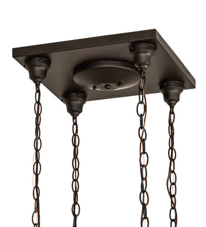 4 Light 21" Wide Multi Light Pendant