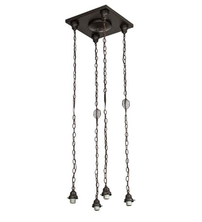 4 Light 21" Wide Multi Light Pendant