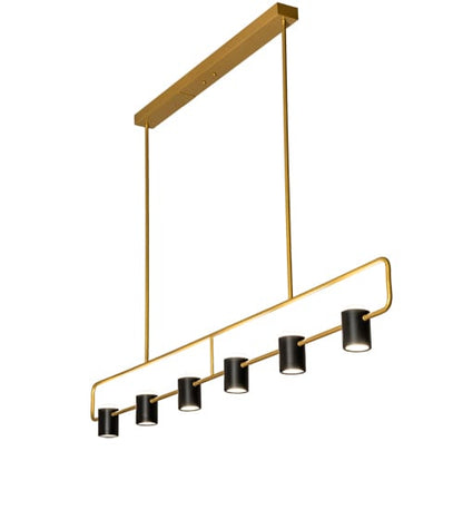 6 Light 72" Wide Linear Pendant