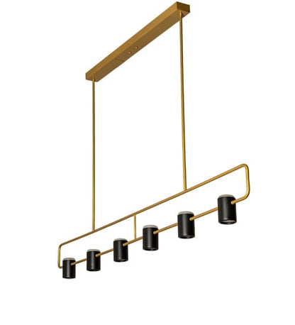 6 Light 72" Wide Linear Pendant