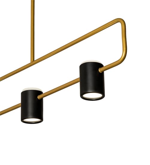 6 Light 72" Wide Linear Pendant