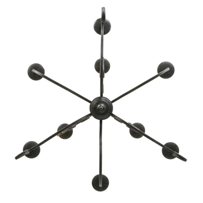 Meyda Tiffany Clayton 9 Light 36" Wide Taper Candle Style Chandelier