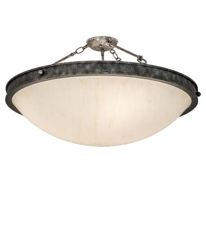 Dionne 3 Light 31" Wide Semi-Flush Bowl Ceiling Fixture