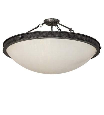 Dionne 3 Light 31" Wide Semi-Flush Bowl Ceiling Fixture