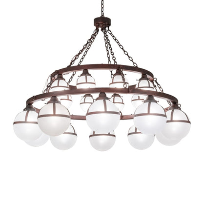 Meyda Tiffany Bola 20 Light 60" Wide Ring Chandelier