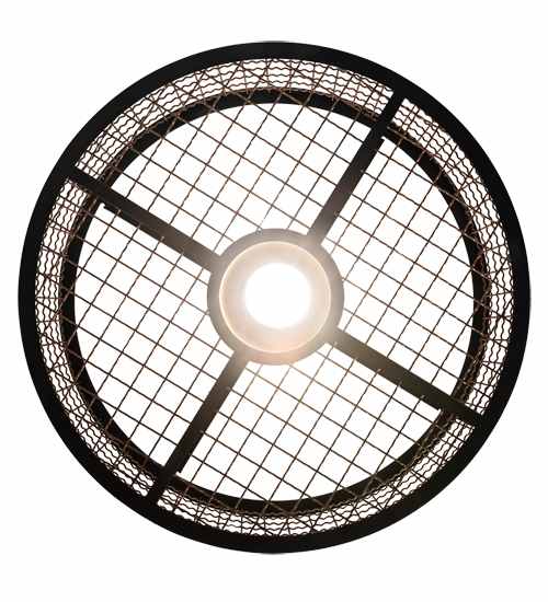 30" Wide Cage Pendant