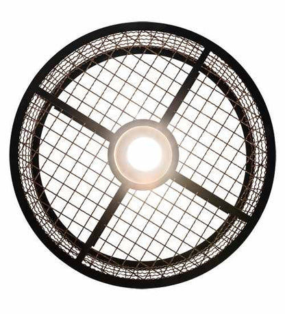 30" Wide Cage Pendant