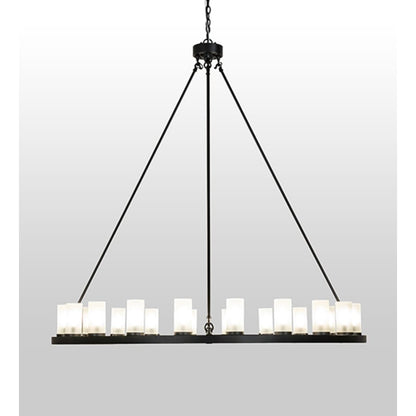 Meyda Tiffany Loxley 20 Light 60" Wide Ring Chandelier