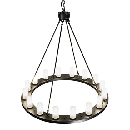 Meyda Tiffany Loxley 16 Light 48" Wide Ring Chandelier