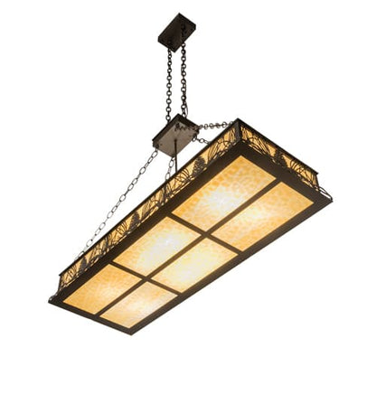 8 Light 48" Wide Linear Pendant