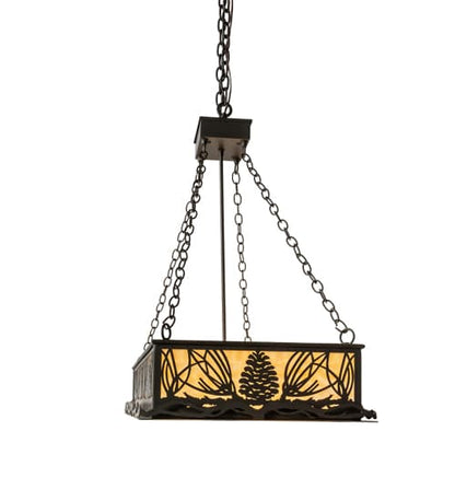 8 Light 48" Wide Linear Pendant