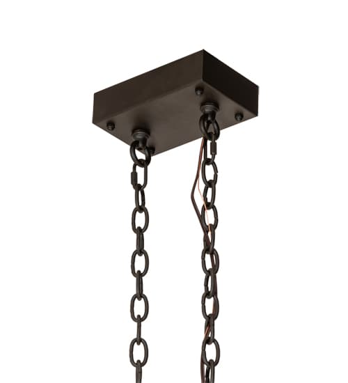 8 Light 48" Wide Linear Pendant