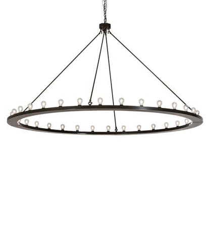 Loxley 32 Light 96" Wide Ring Chandelier