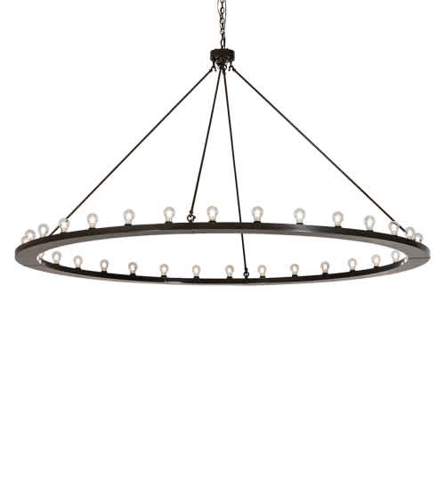 Loxley 32 Light 96" Wide Ring Chandelier