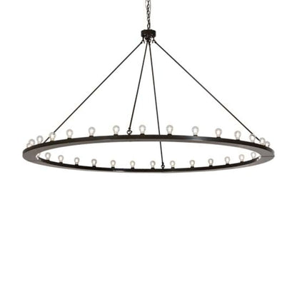 Meyda Tiffany Loxley 32 Light 96" Wide Ring Chandelier