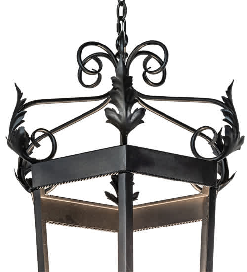 6 Light 20" Wide Taper Candle Pendant