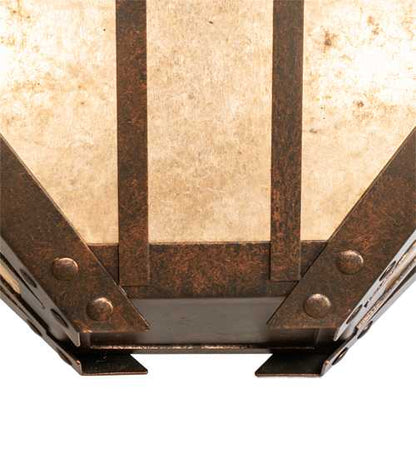 Arta 4 Light 32" Wide Semi-Flush Ceiling Fixture - Copper Finish