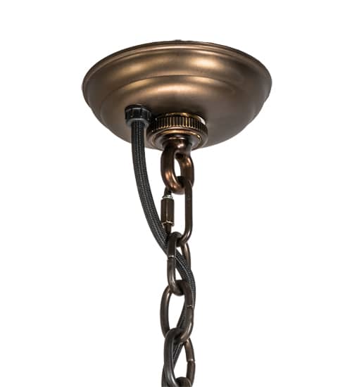 3 Light 26" Wide Abstract Pendant