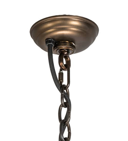 3 Light 26" Wide Abstract Pendant