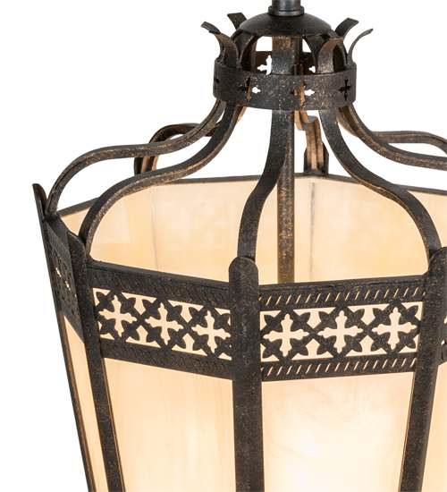 4 Light 11" Wide Pendant