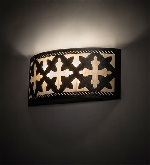 Cardiff 2 Light 8" Tall Wall Sconce