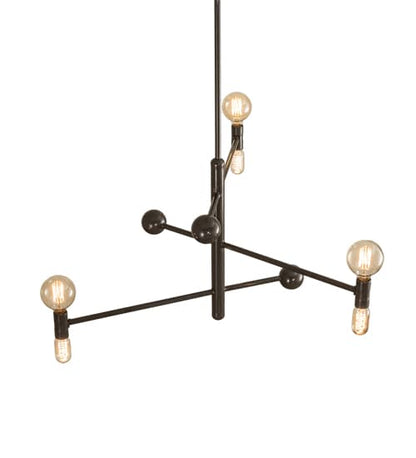 Alva 3 Light 36" Wide Sputnik Chandelier