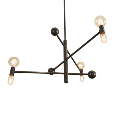Alva 3 Light 36" Wide Sputnik Chandelier