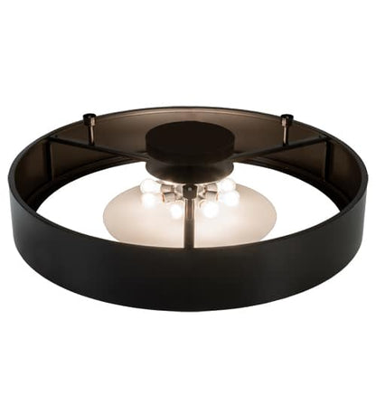 Cilindro Chic 8 Light 60" Wide Flush Mount Drum Ceiling Fixture