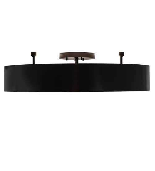 Cilindro Chic 8 Light 60" Wide Flush Mount Drum Ceiling Fixture