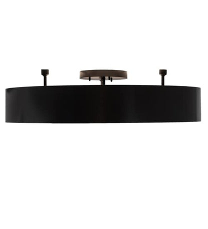 Cilindro Chic 8 Light 60" Wide Flush Mount Drum Ceiling Fixture
