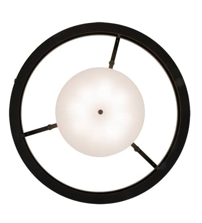 Cilindro Chic 8 Light 60" Wide Flush Mount Drum Ceiling Fixture