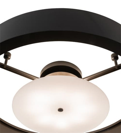 Cilindro Chic 8 Light 60" Wide Flush Mount Drum Ceiling Fixture