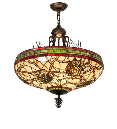 4 Light 24" Wide Pendant