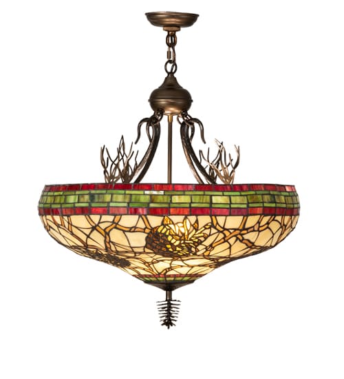 4 Light 24" Wide Pendant