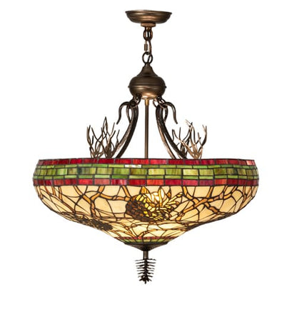4 Light 24" Wide Pendant