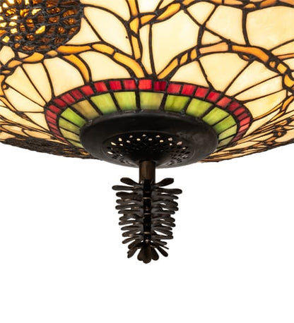 4 Light 24" Wide Pendant
