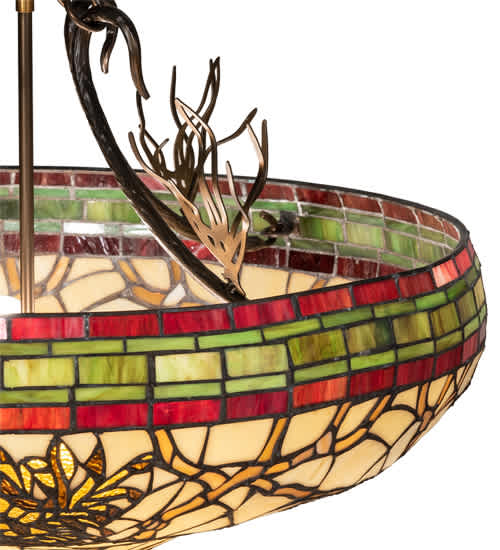 4 Light 24" Wide Pendant