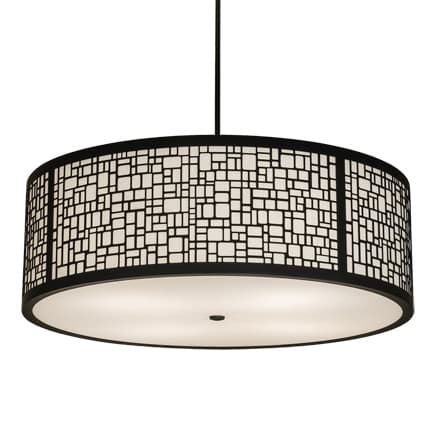 4 Light 36" Wide Pendant