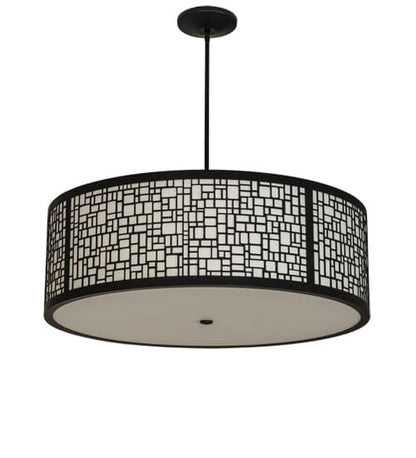 4 Light 36" Wide Pendant