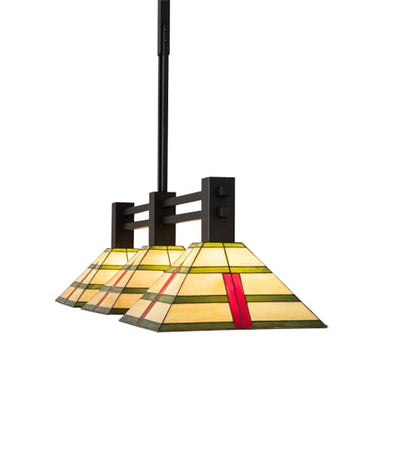 3 Light 48" Wide Linear Pendant